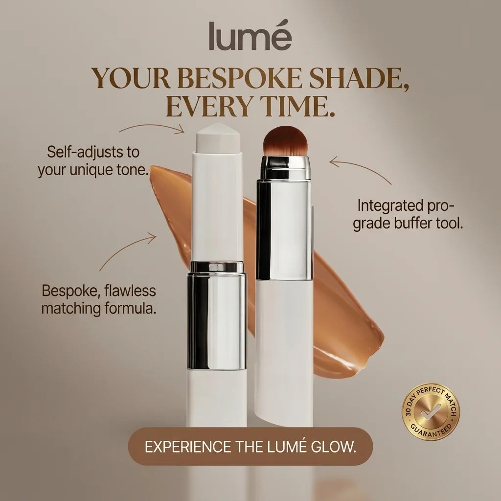 Lumé PureTone Skin-Adapting Foundation Stick | Auto Shade Matching