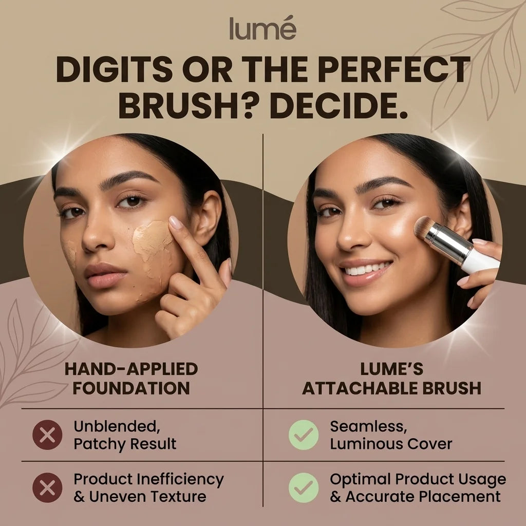 Lumé PureTone Skin-Adapting Foundation Stick | Auto Shade Matching