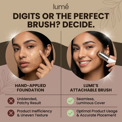 Lumé PureTone Skin-Adapting Foundation Stick | Auto Shade Matching