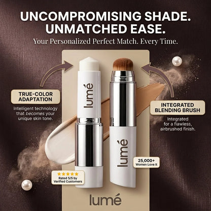 Lumé PureTone Skin-Adapting Foundation Stick | Auto Shade Matching